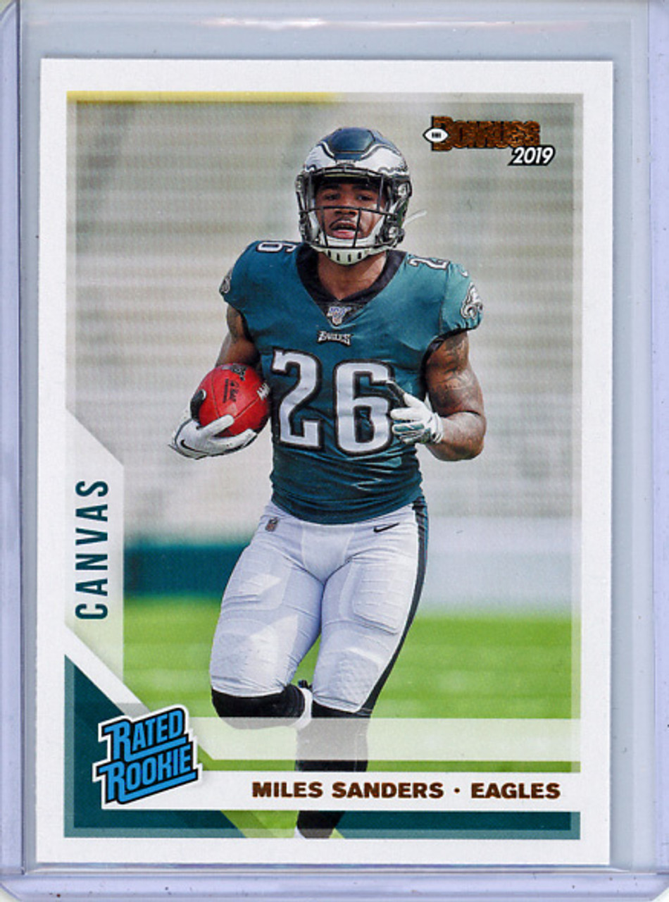 Miles Sanders 2019 Donruss #322 Canvas