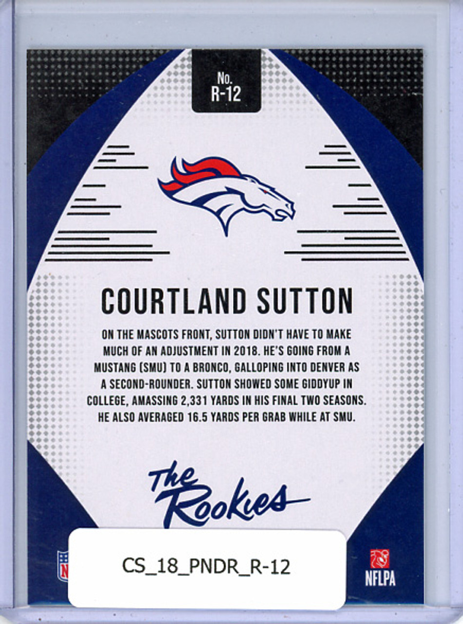 Courtland Sutton 2018 Donruss, The Rookies #R-12