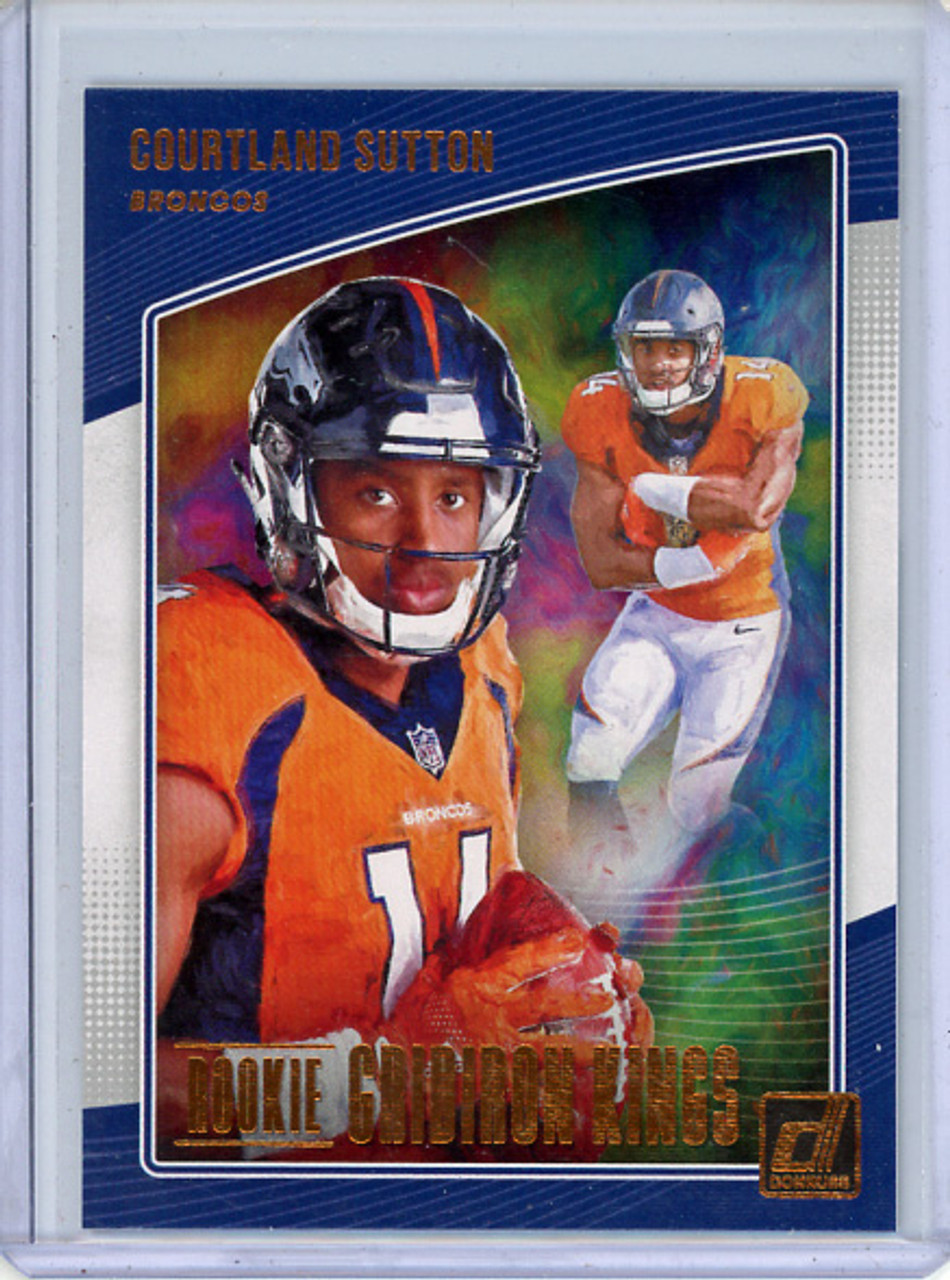 Courtland Sutton 2018 Donruss, Rookie Gridiron Kings #RGK-12