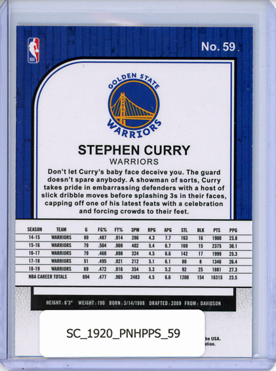 Stephen Curry 2019-20 Hoops Premium Stock #59