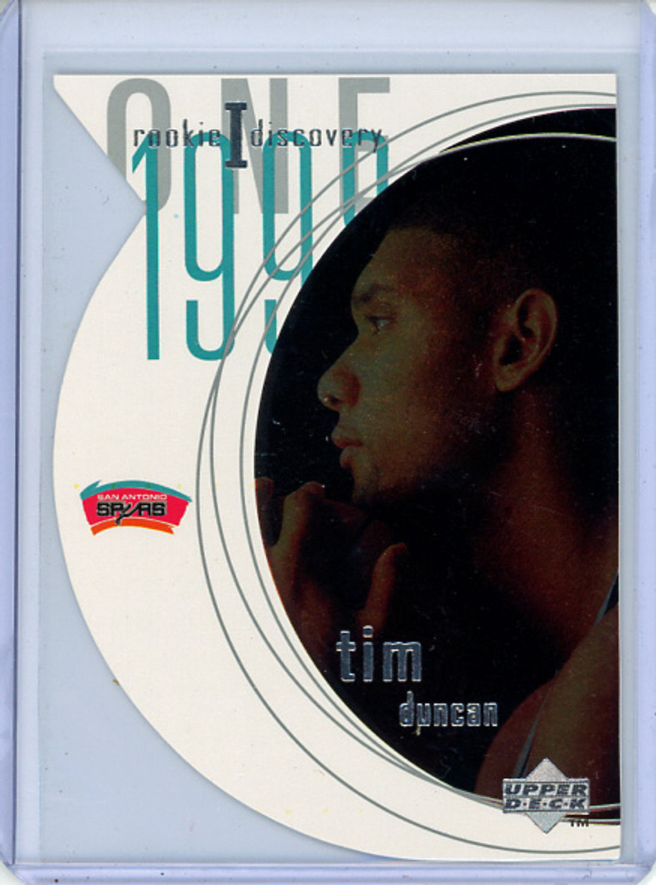 Tim Duncan 1997-98 Upper Deck, Rookie Discovery #R1