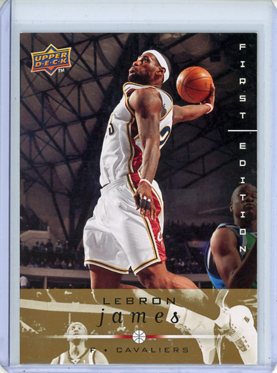 LeBron James 2008-09 Upper Deck First Edition #33 Gold