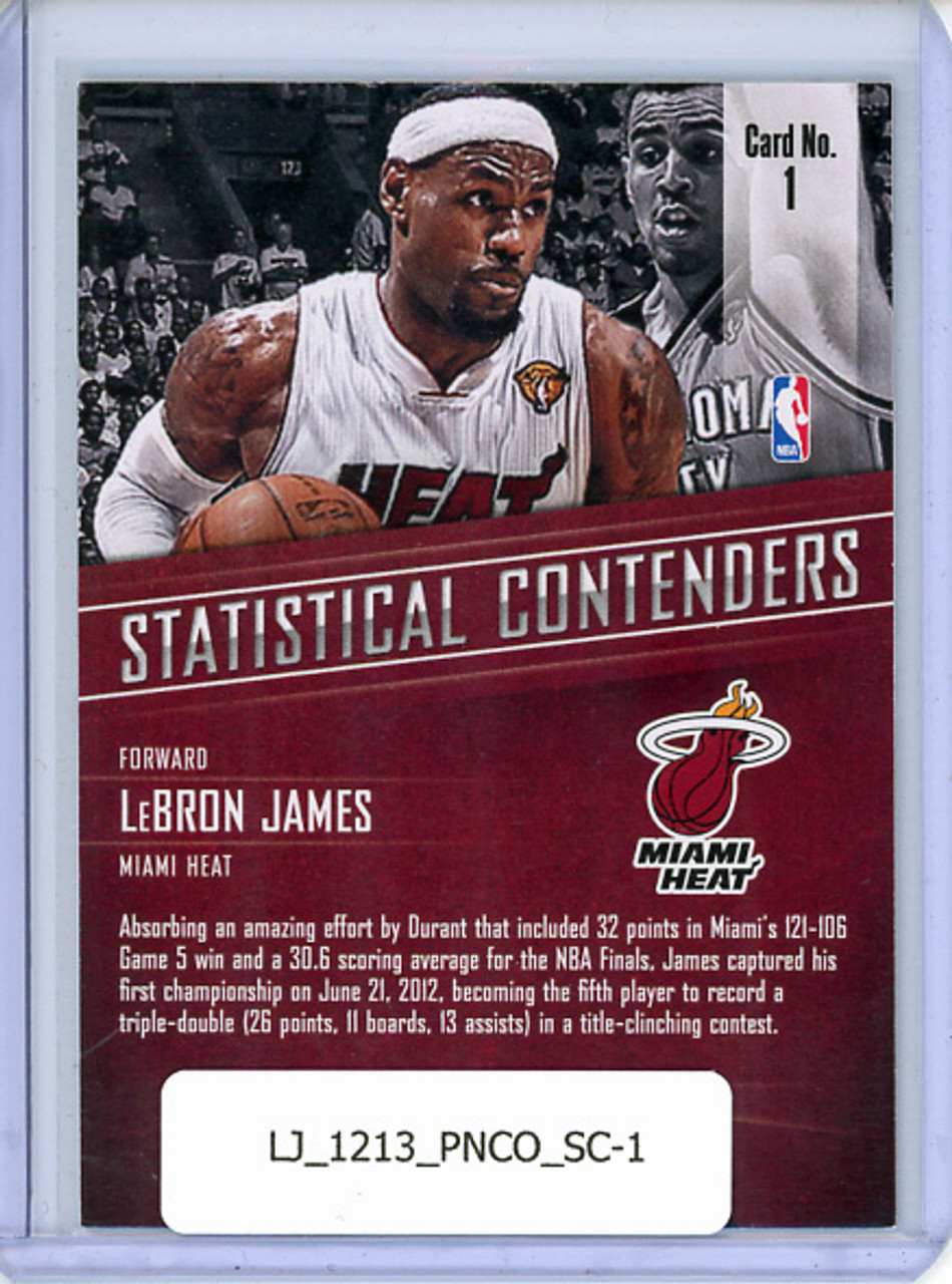 LeBron James 2012-13 Contenders, Statistical Contenders #1