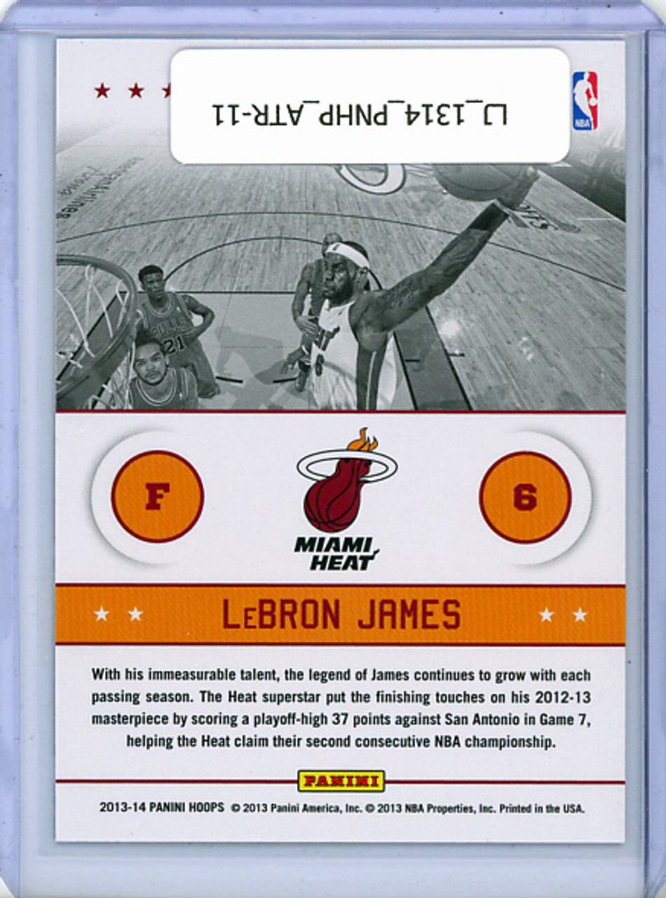 LeBron James 2013-14 Hoops, Above the Rim #11