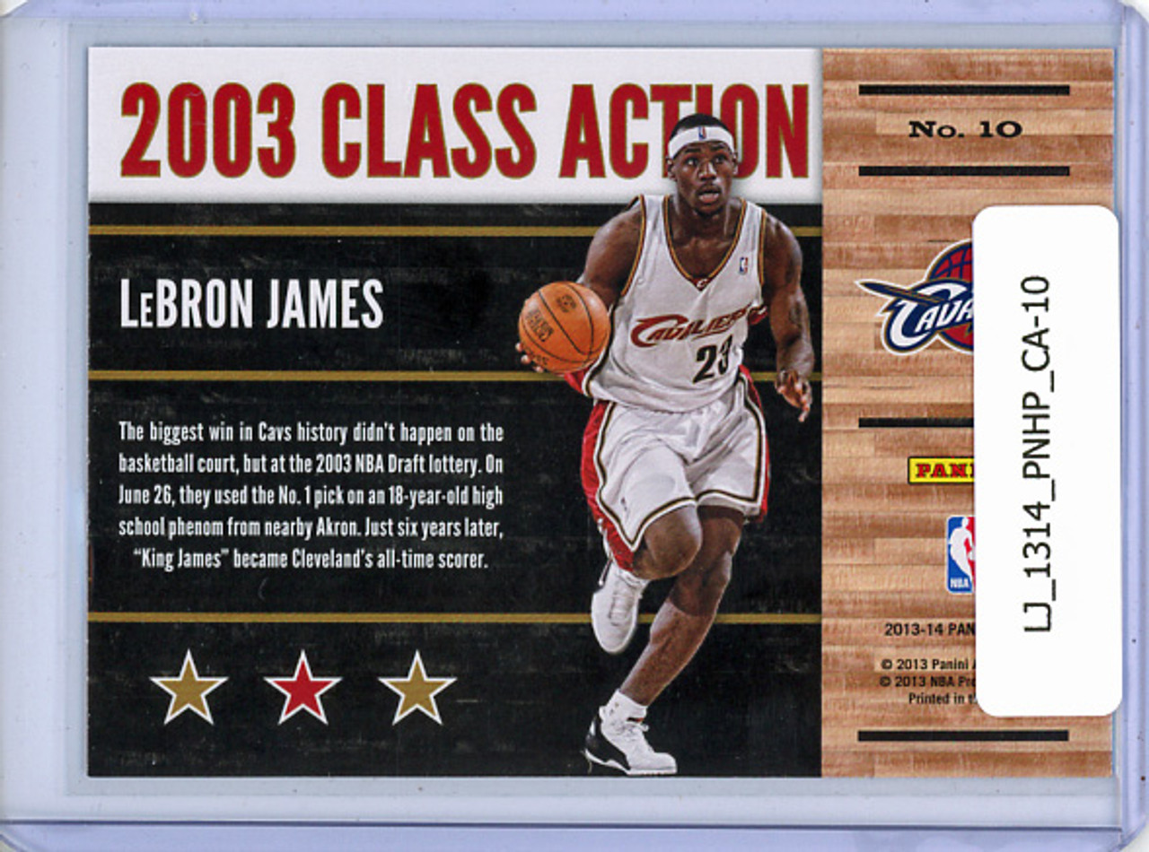 LeBron James 2013-14 Hoops, Class Action #10