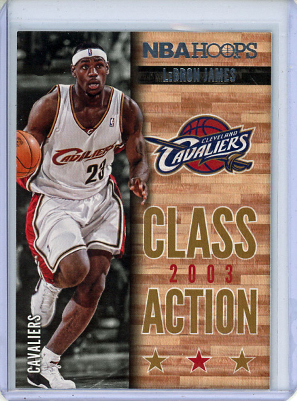 LeBron James 2013-14 Hoops, Class Action #10