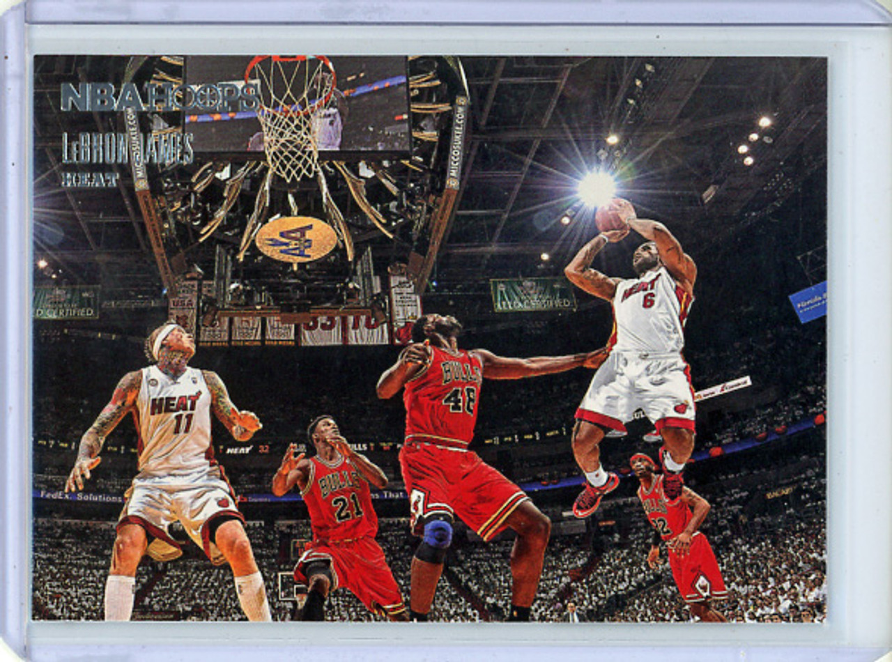 LeBron James 2013-14 Hoops, Courtside #2