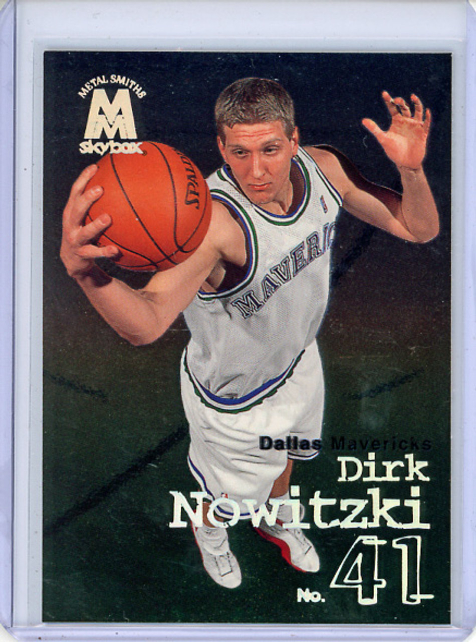 Dirk Nowitzki 1998-99 Skybox Molten Metal #35 (1)