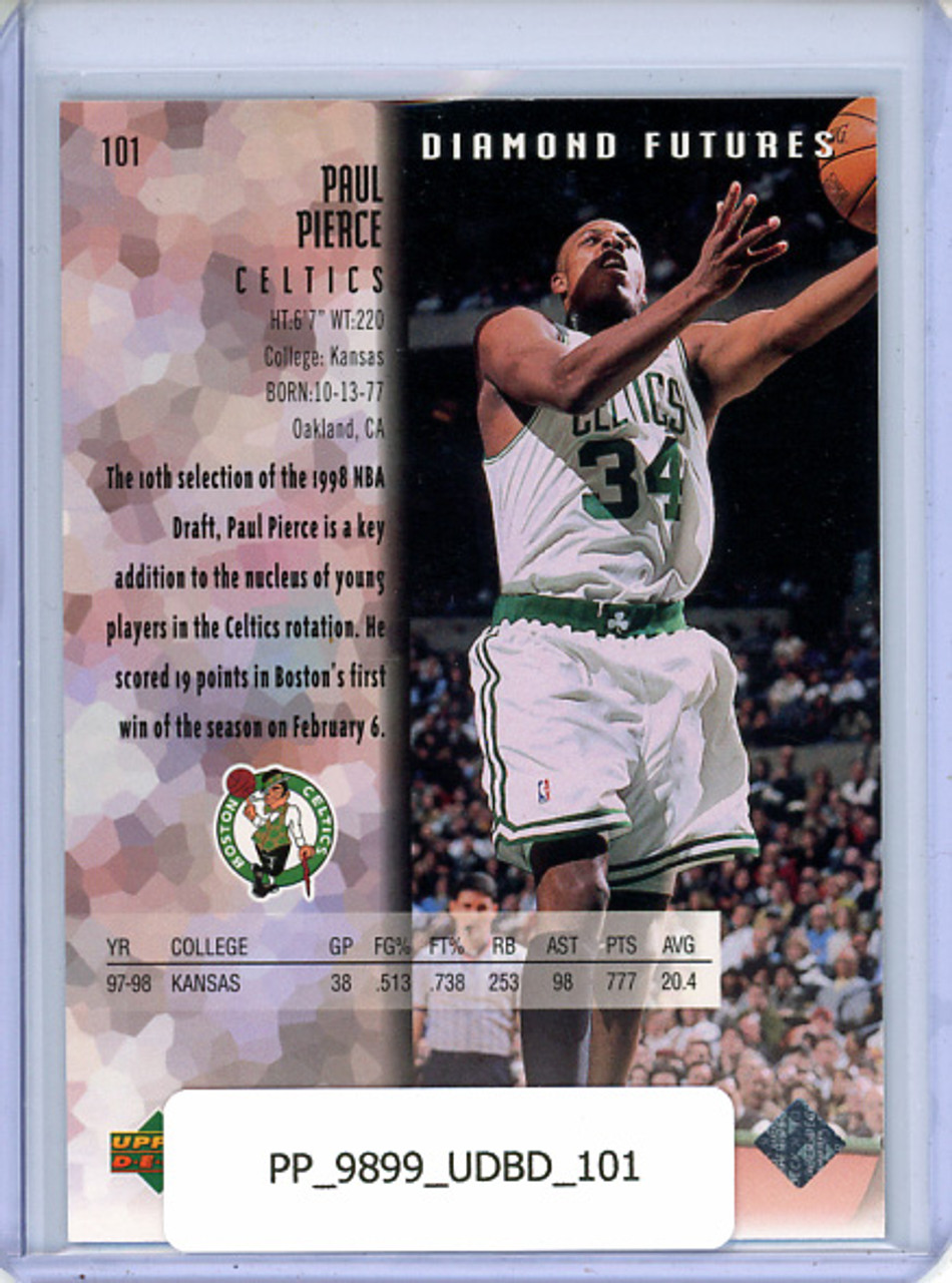 Paul Pierce 1998-99 Black Diamond #101