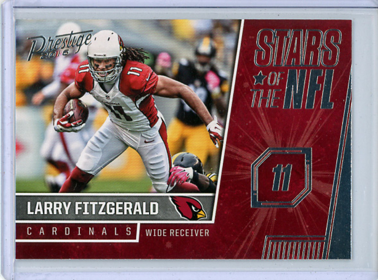Larry Fitzgerald 2016 Prestige, Stars of the NFL #15