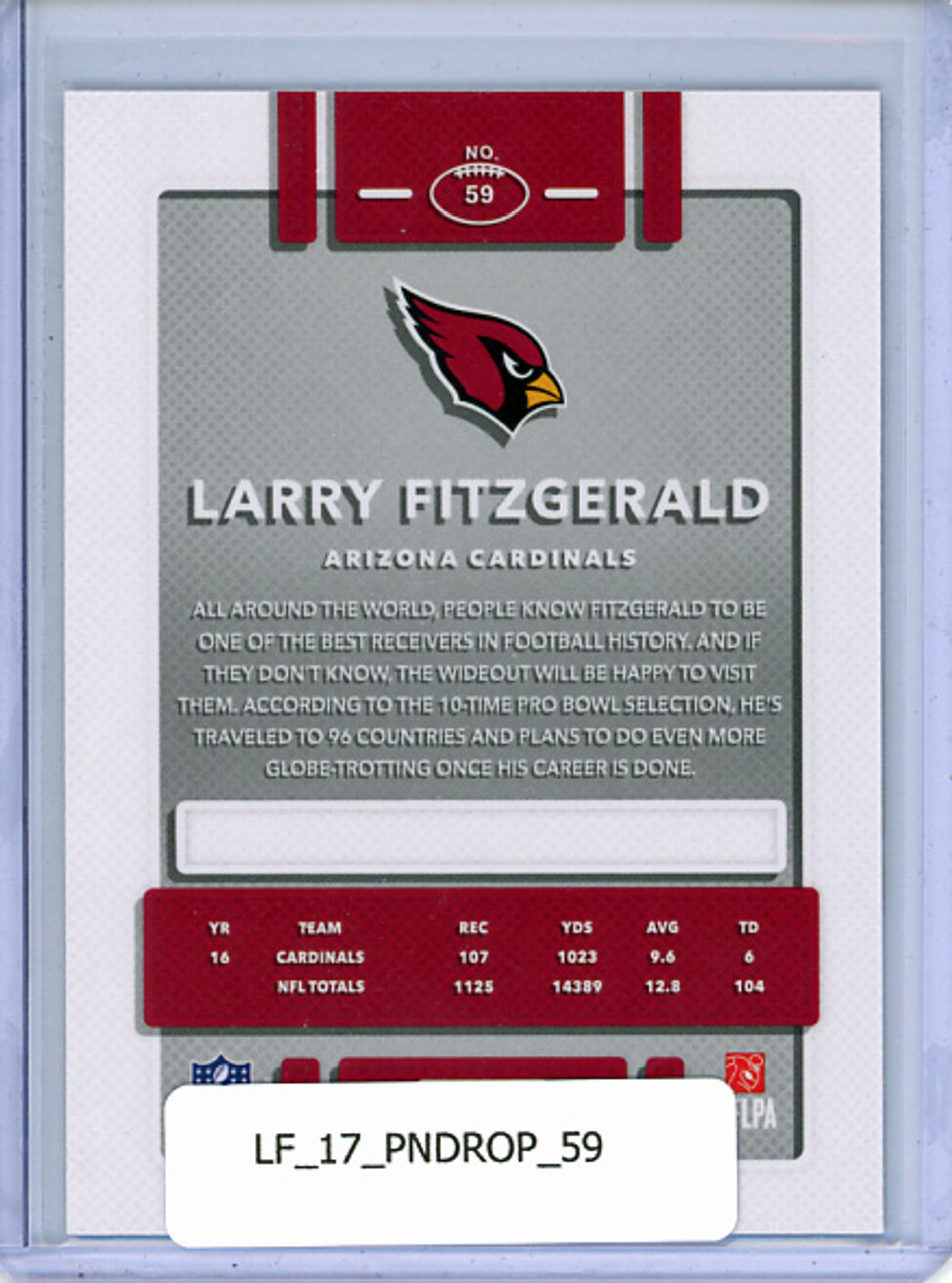 Larry Fitzgerald 2017 Donruss Optic #59