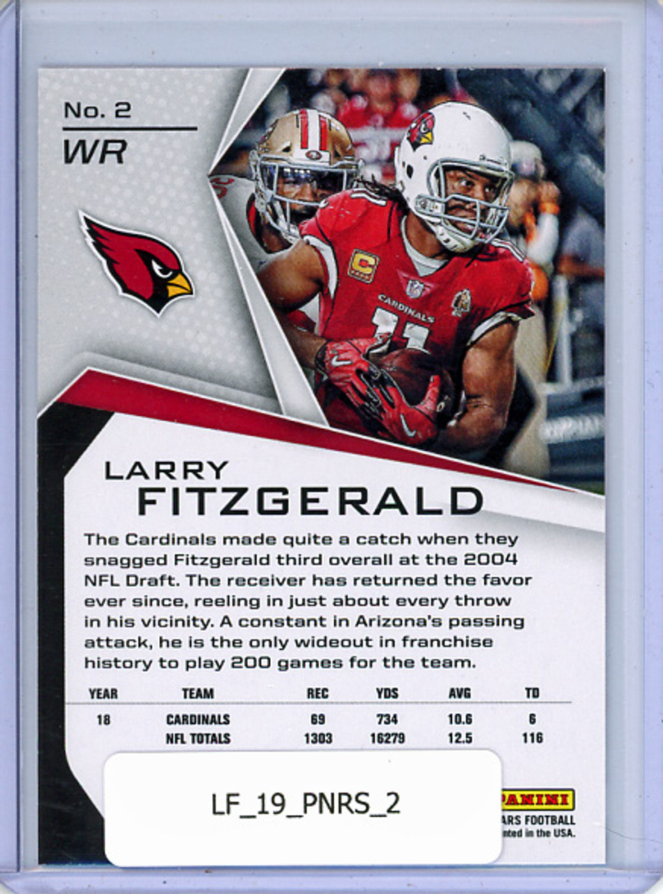 Larry Fitzgerald 2019 Rookies & Stars #2