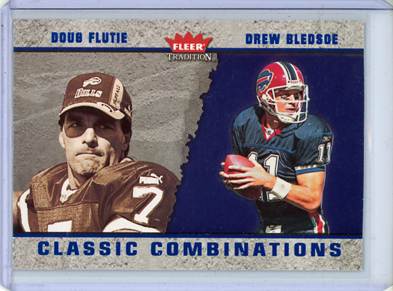 Doug Flutie, Drew Bledsoe 2003 Tradition, Classic Combinations #CC8 (#0710/1500)