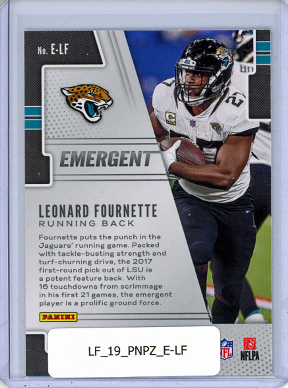 Leonard Fournette 2019 Prizm, Emergent #E-LF