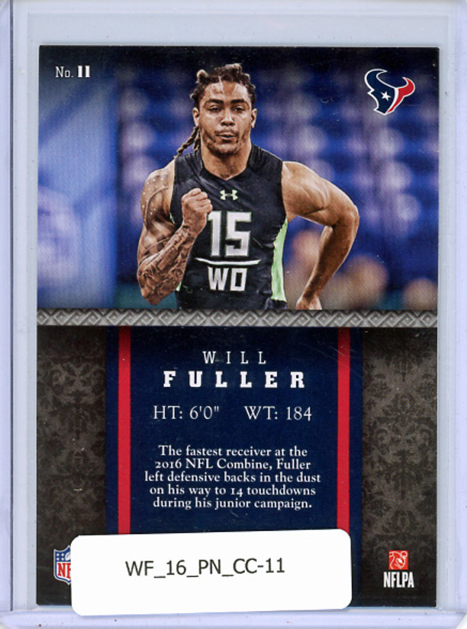 Will Fuller V 2016 Panini, Combine Champions #11