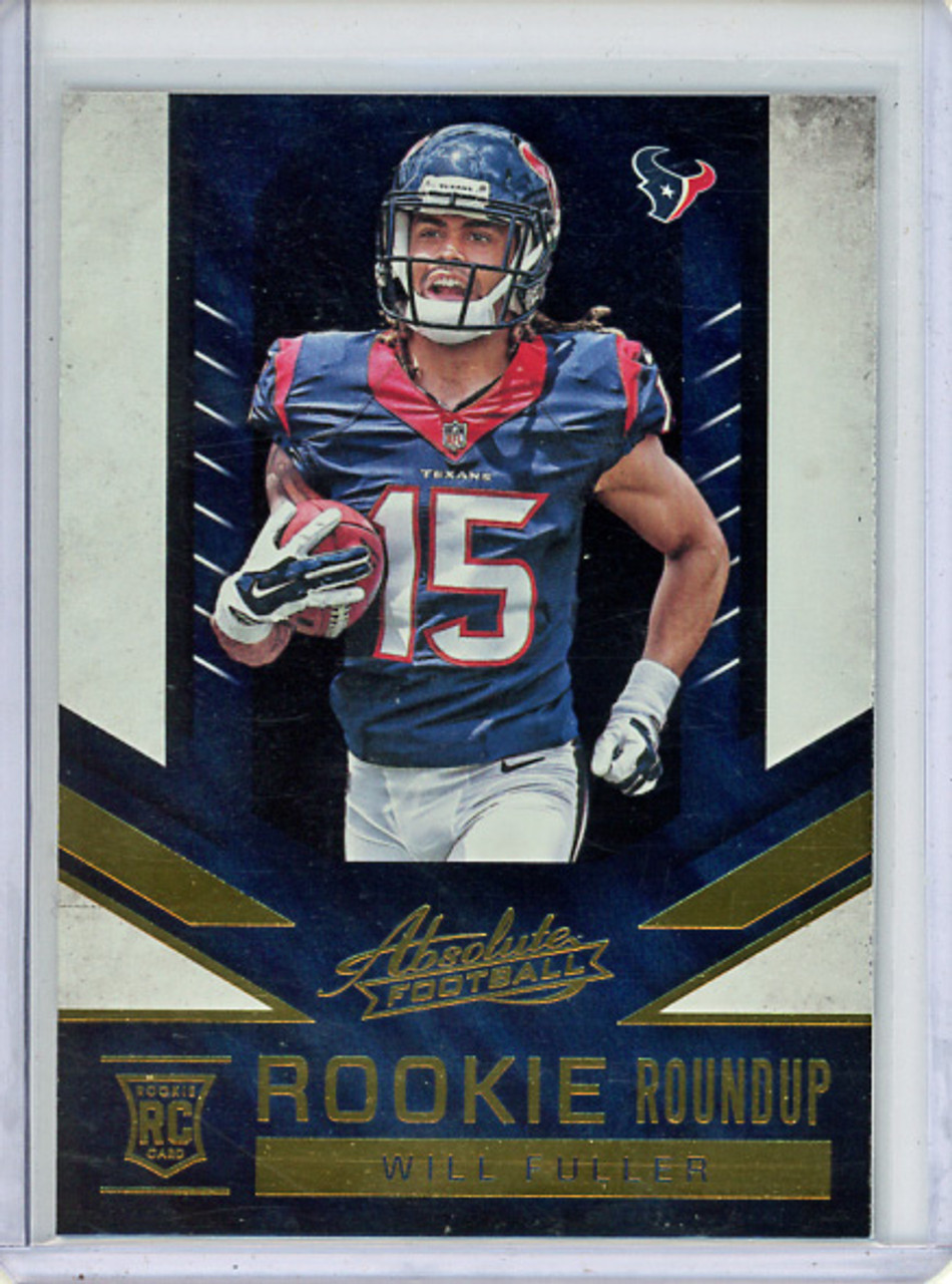 Will Fuller V 2016 Absolute, Rookie Roundup #15