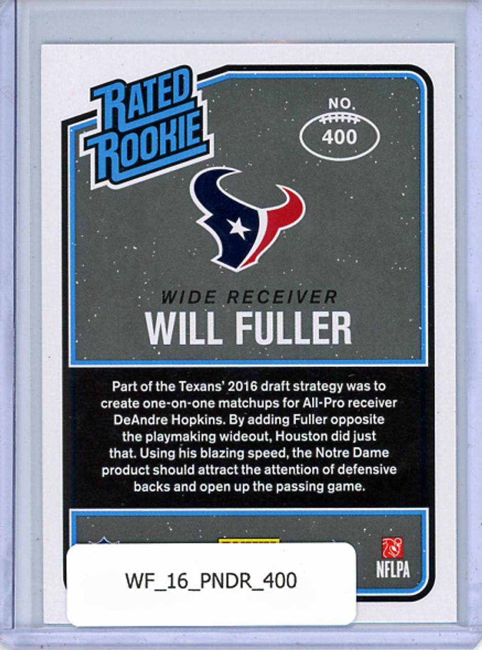 Will Fuller V 2016 Donruss #400