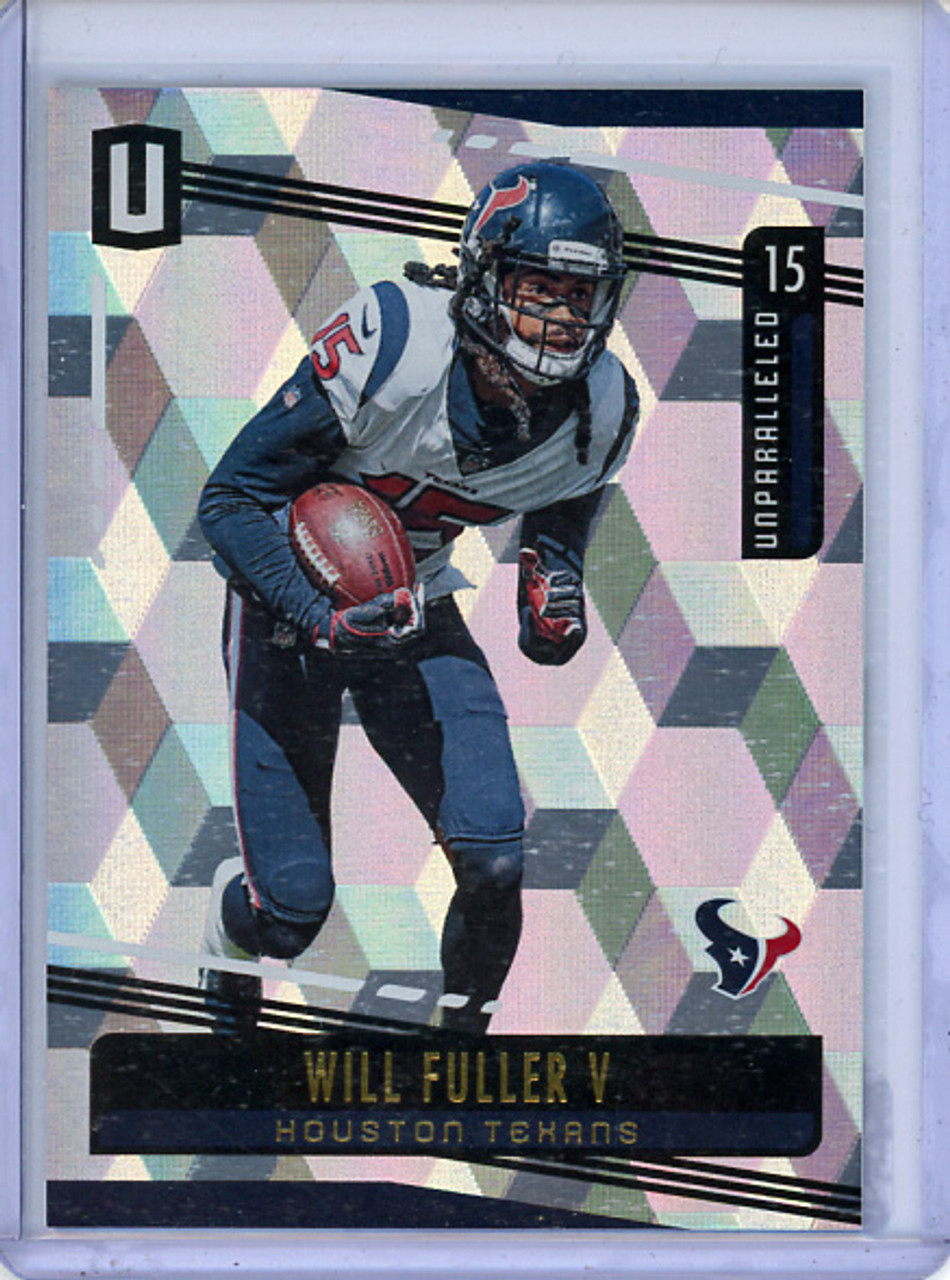 Will Fuller V 2019 Unparalleled #71 Cubic (#104/135)