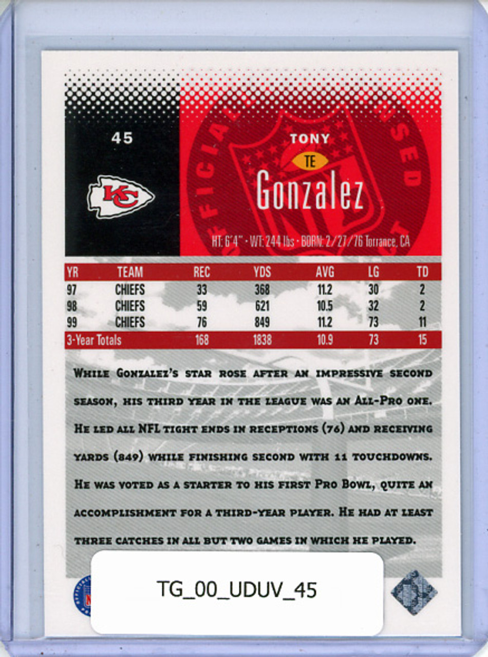 Tony Gonzalez 2000 Ultimate Victory #45
