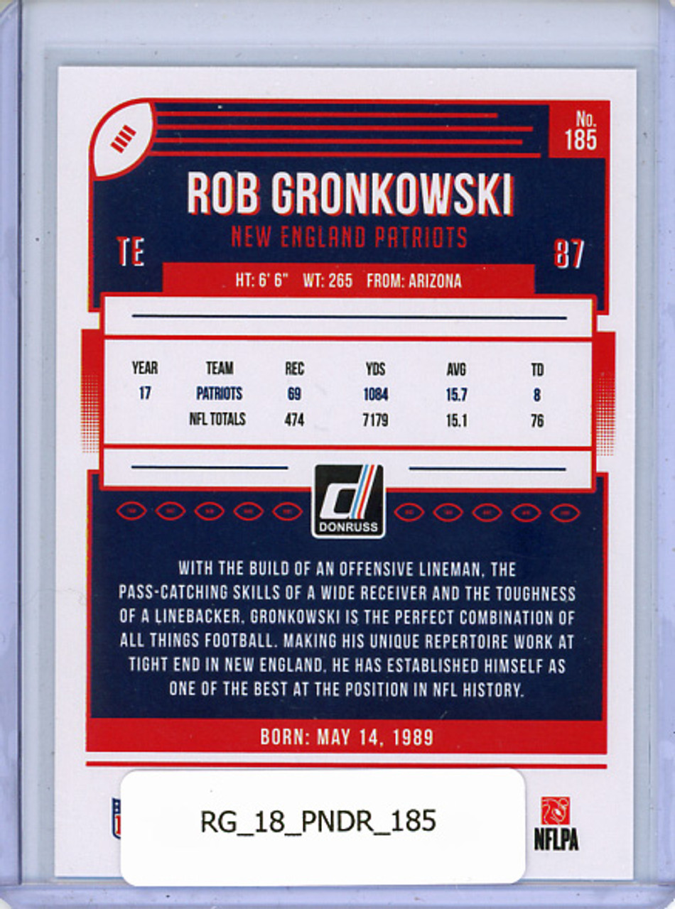 Rob Gronkowski 2018 Donruss #185