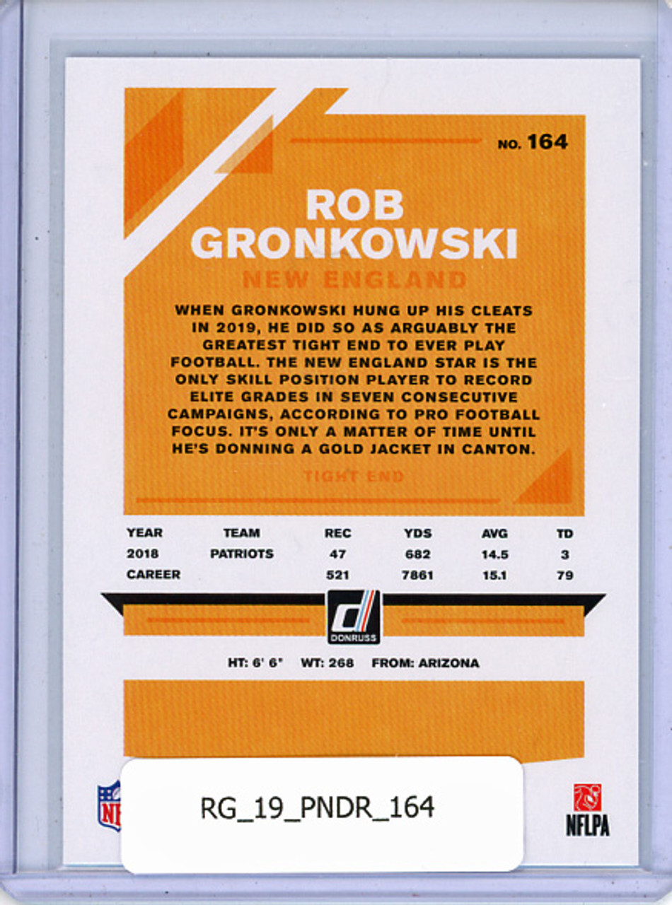 Rob Gronkowski 2019 Donruss #164