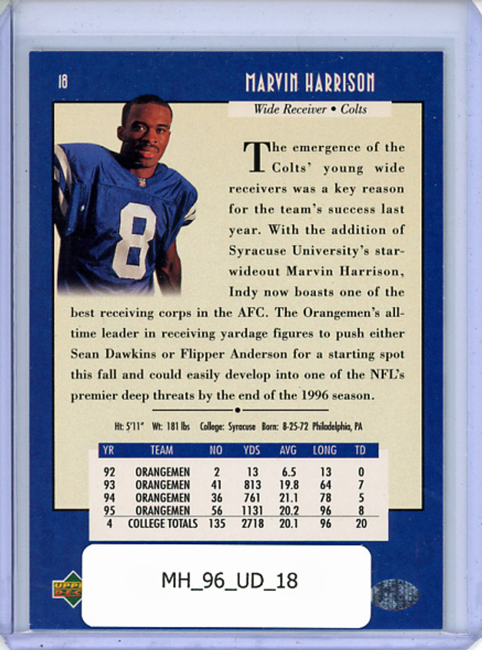 Marvin Harrison 1996 Upper Deck #18