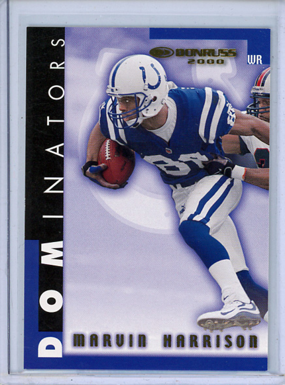 Marvin Harrison 2000 Donruss, Dominators #D-31 (#3903/5000)