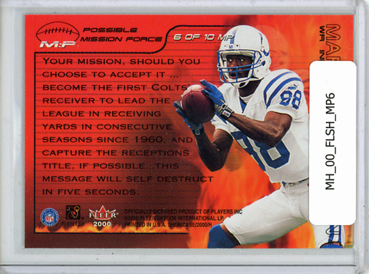 Marvin Harrison 2000 Showcase, Mission Possible #MP6