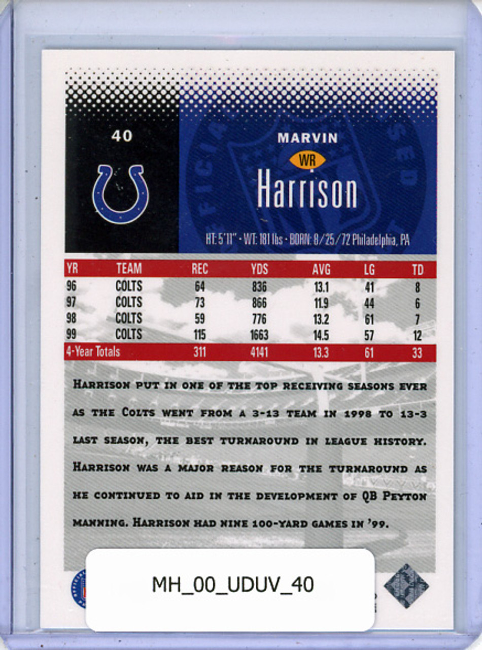 Marvin Harrison 2000 Ultimate Victory #40