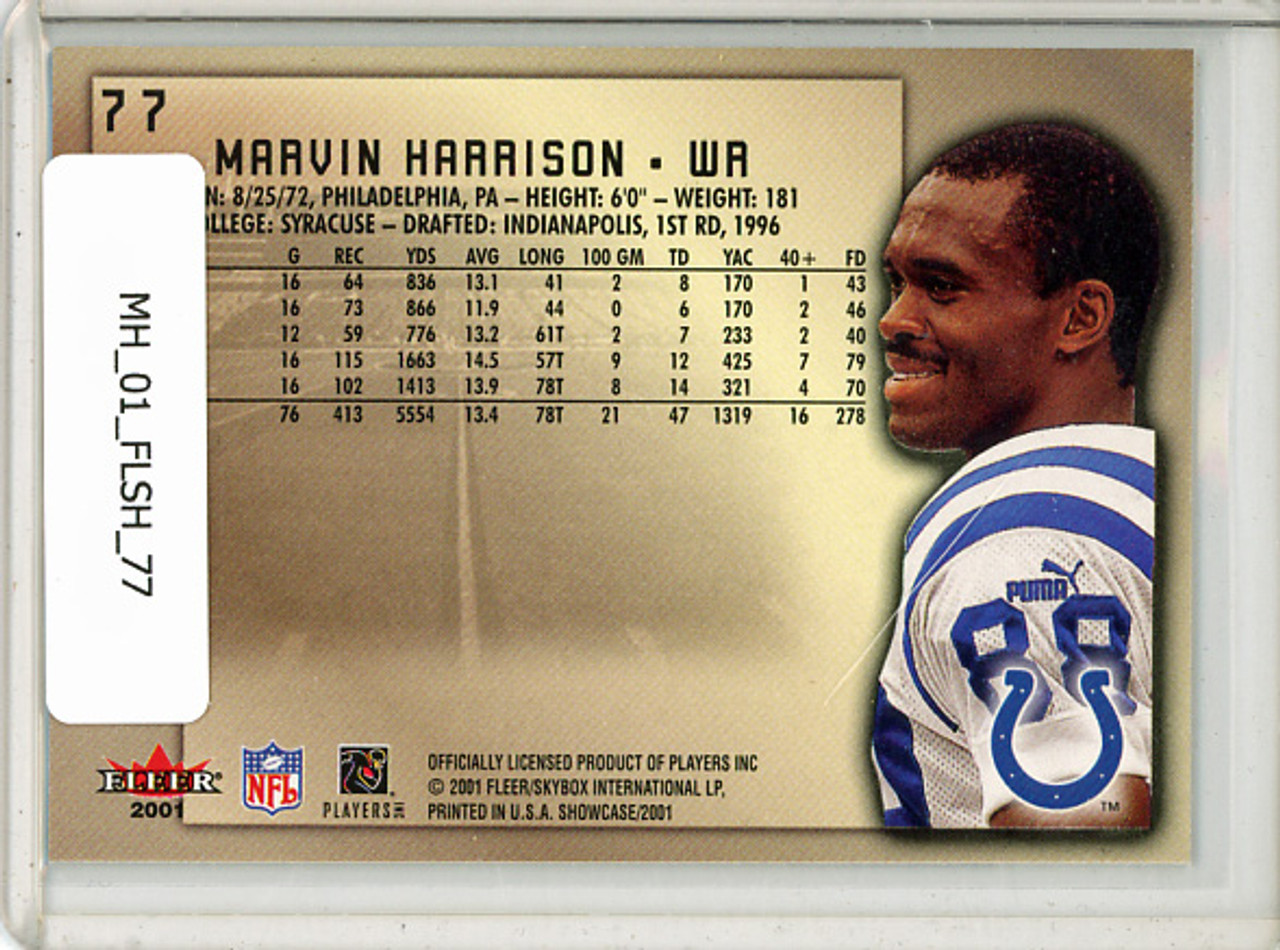 Marvin Harrison 2001 Showcase #77