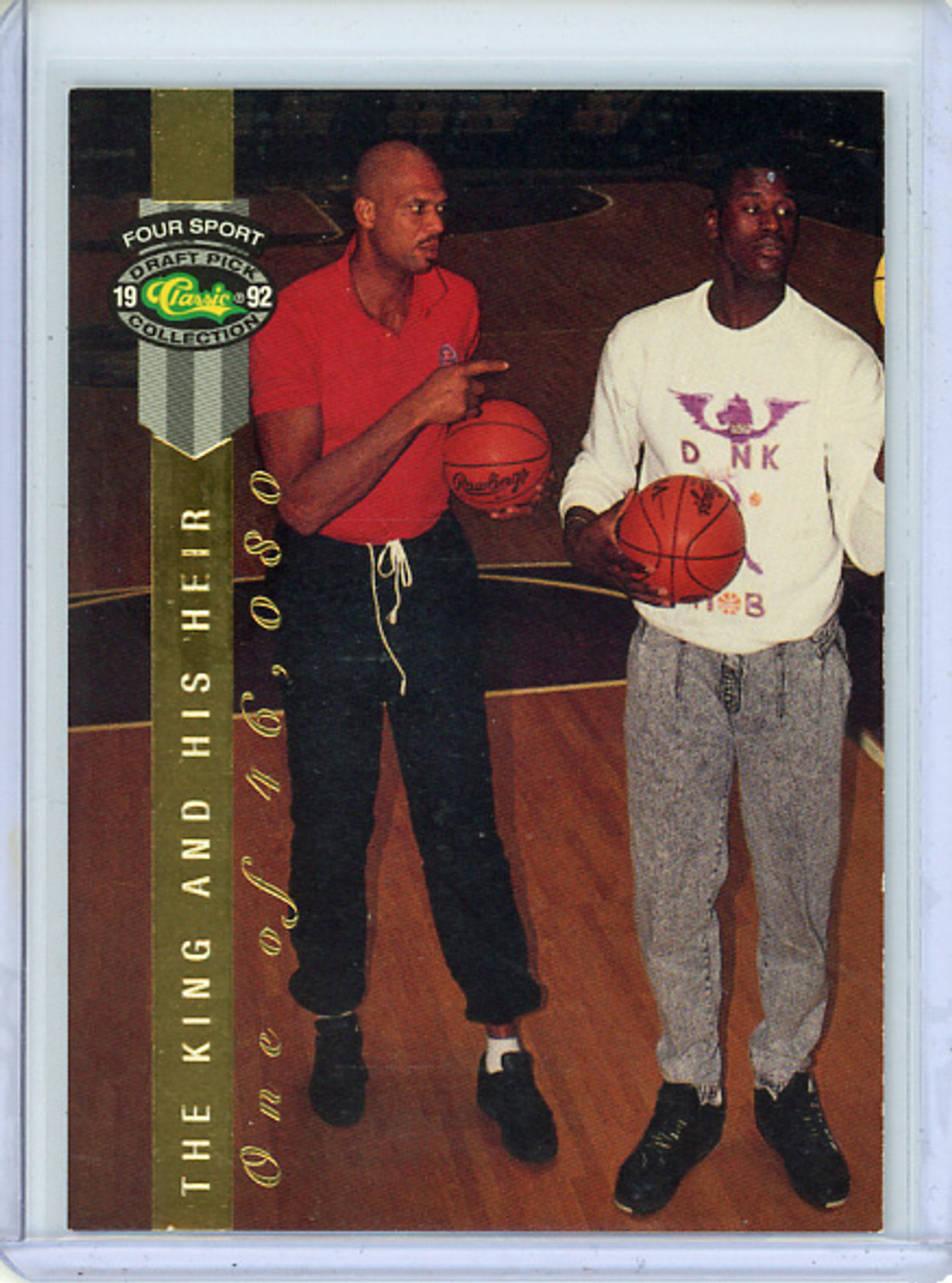 Shaquille O'Neal, Kareem Abdul-Jabbar 1992 Classic Four Sport, Limited Prints #LP14 /46080
