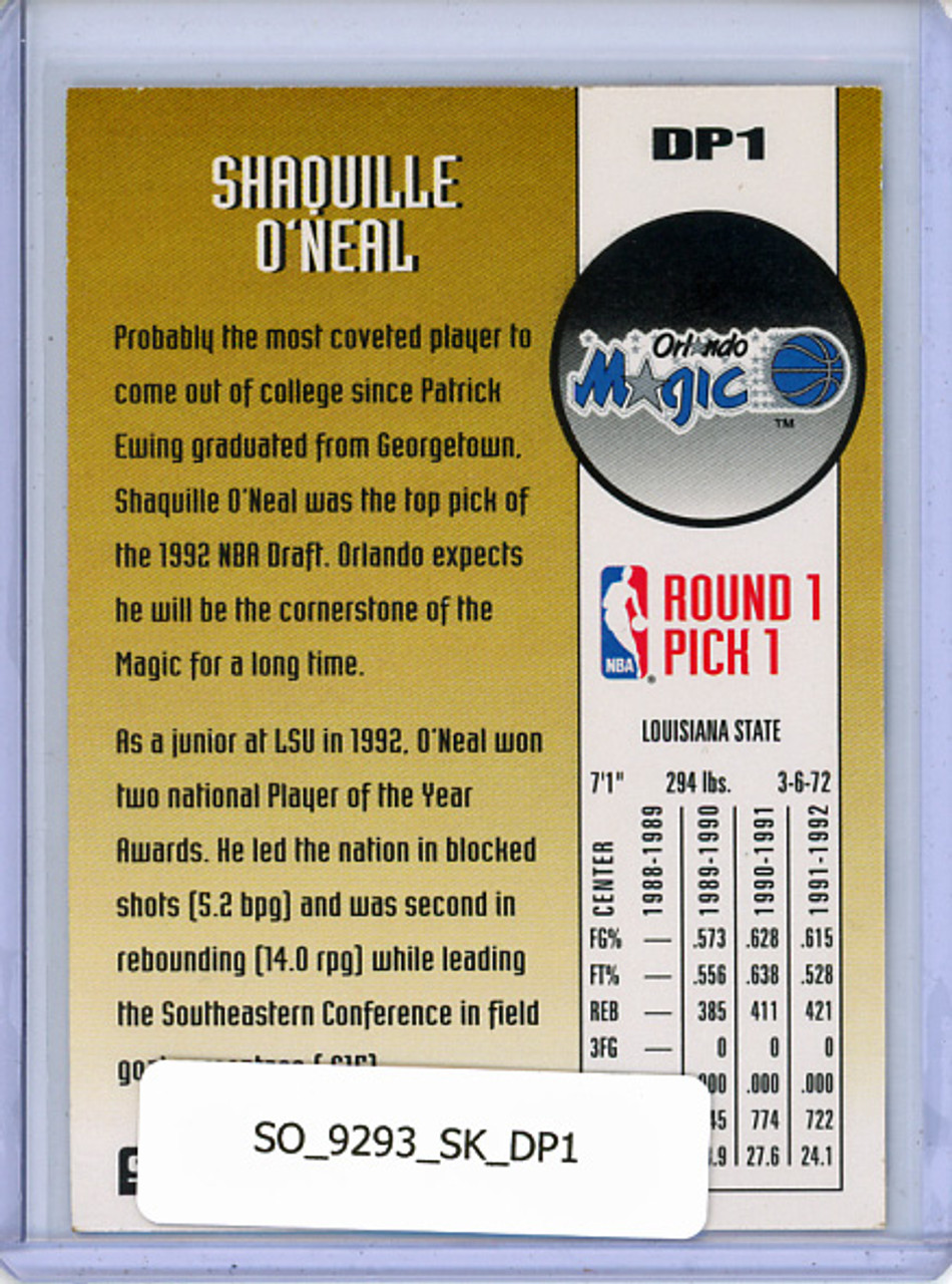 Shaquille O'Neal 1992-93 Skybox, Draft Picks #DP1