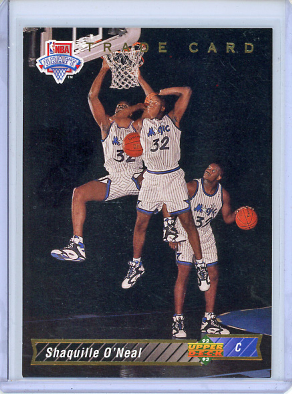 Shaquille O'Neal 1992-93 Upper Deck #1 Trade Card