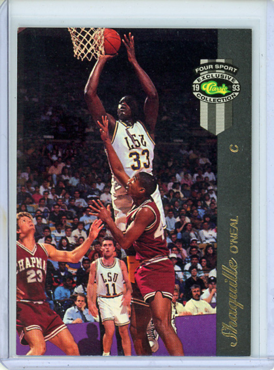 Shaquille O'Neal 1993 Classic Four Sport McDonald's #28