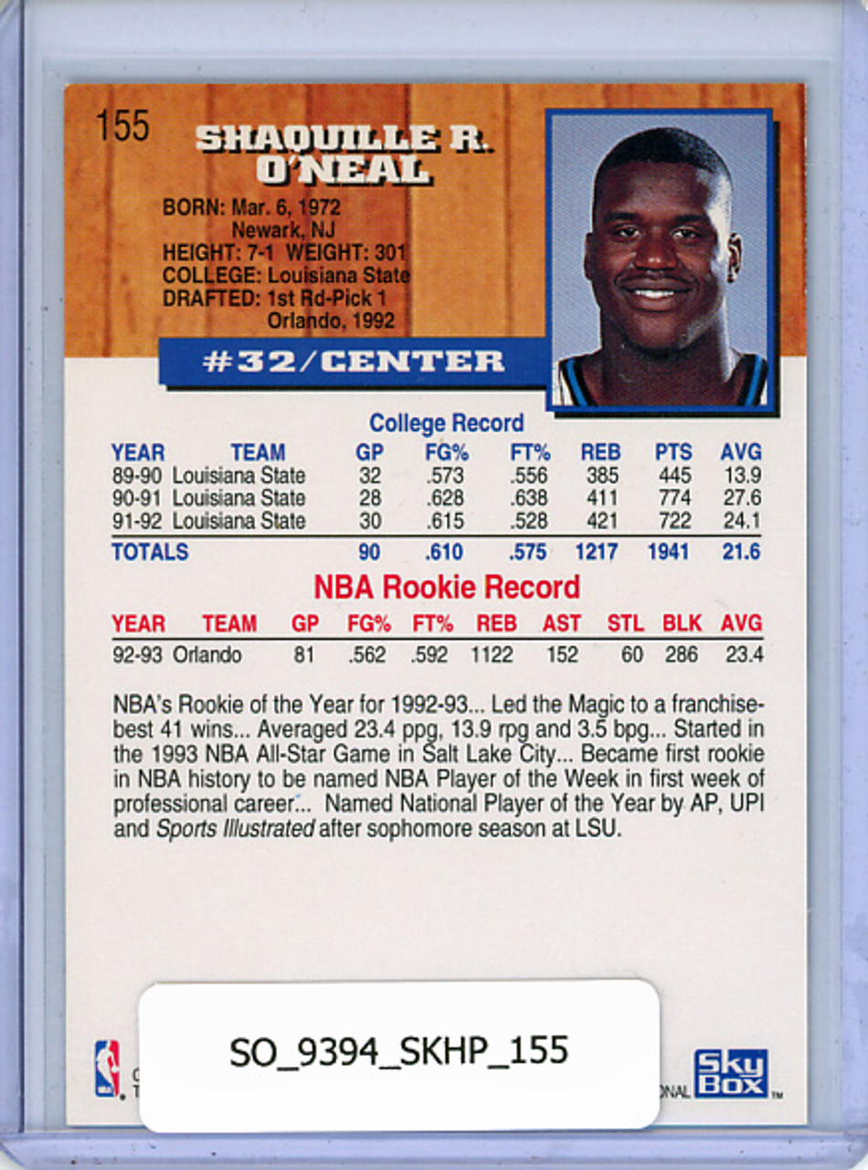 Shaquille O'Neal 1993-94 Hoops #155