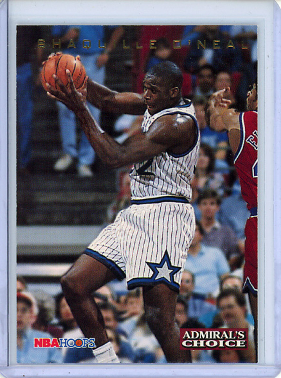 Shaquille O'Neal 1993-94 Hoops, Admiral's Choice #AC4