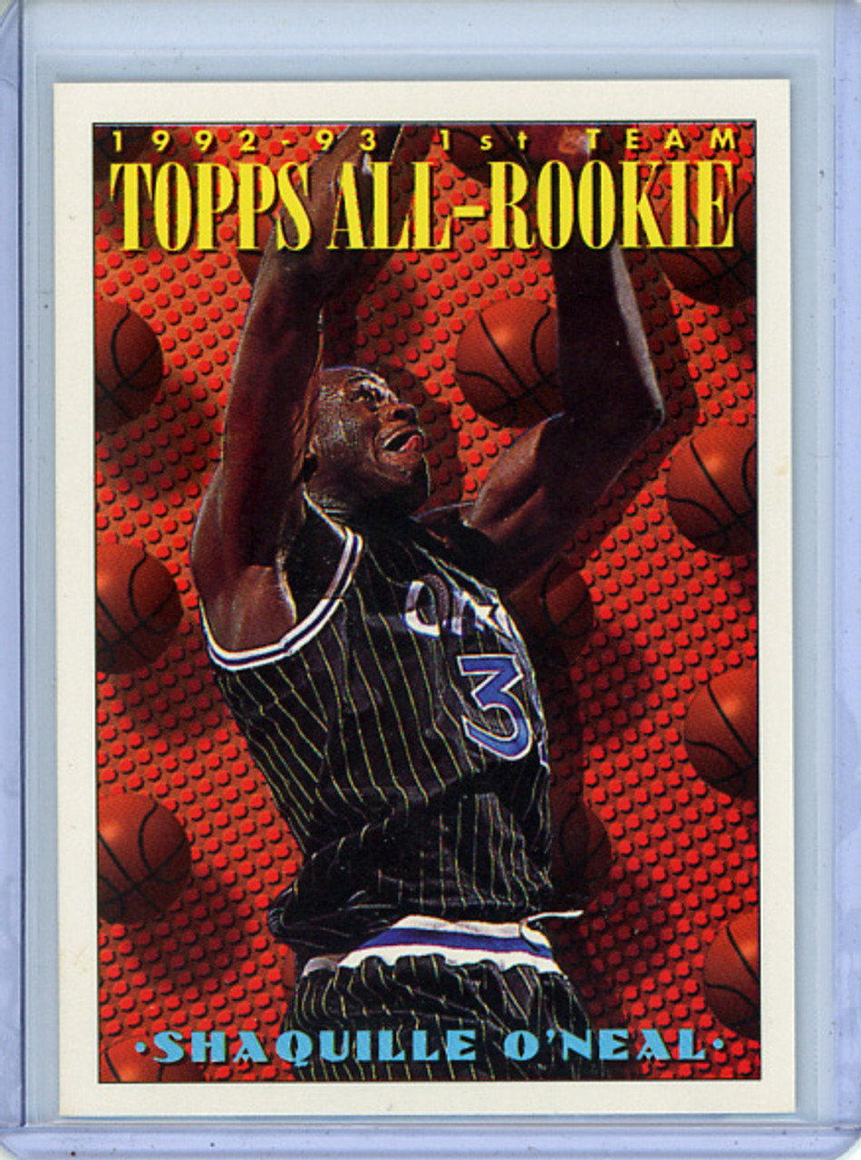 Shaquille O'Neal 1993-94 Topps #152 All-Rookie Team