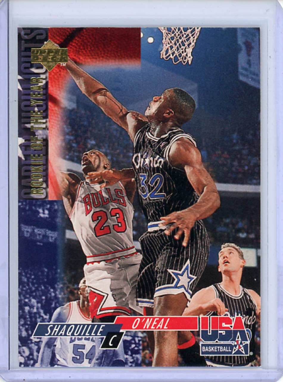Shaquille O'Neal 1994 Upper Deck USA #50 Rookie of the Year