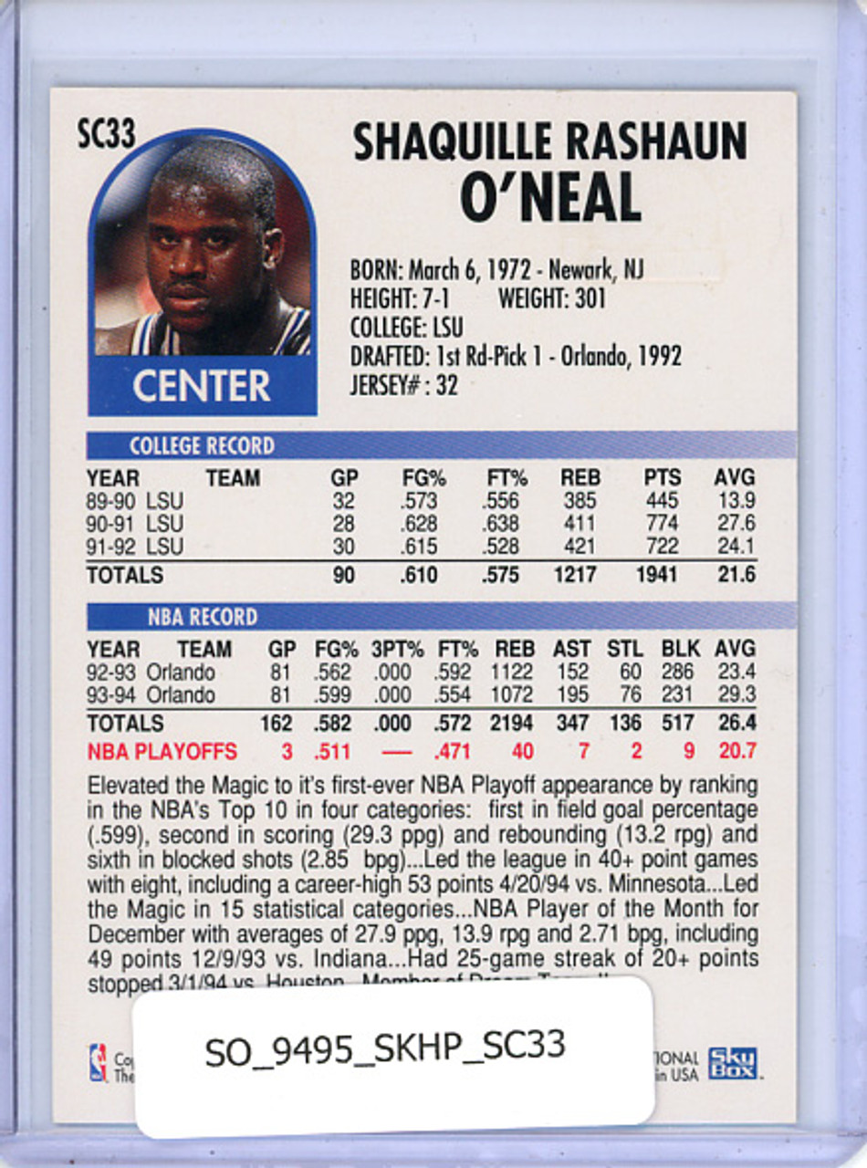 Shaquille O'Neal 1994-95 Hoops, Supreme Court #SC33