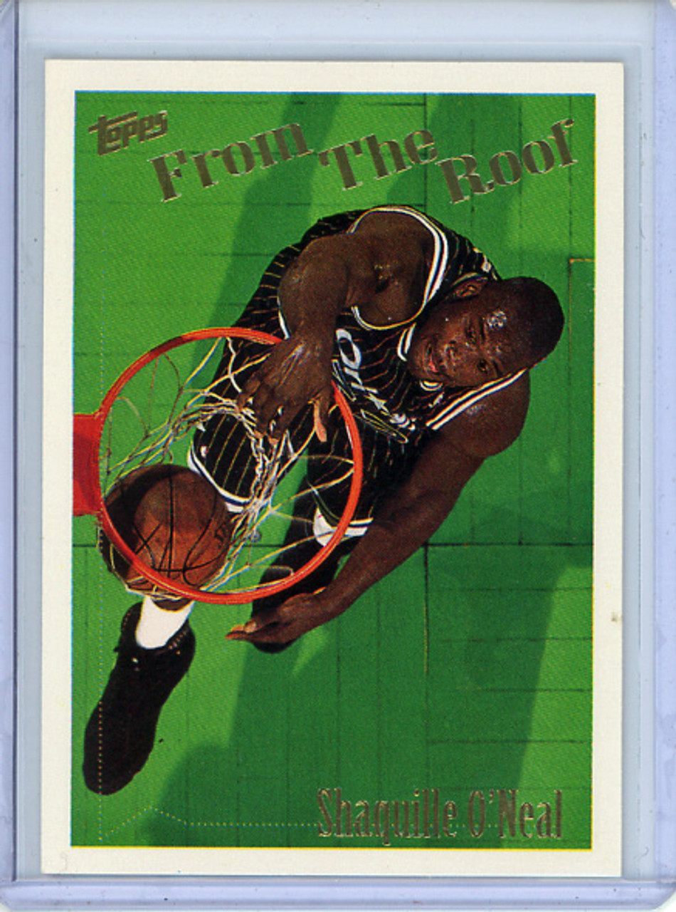 Shaquille O'Neal 1994-95 Topps #300 From the Roof