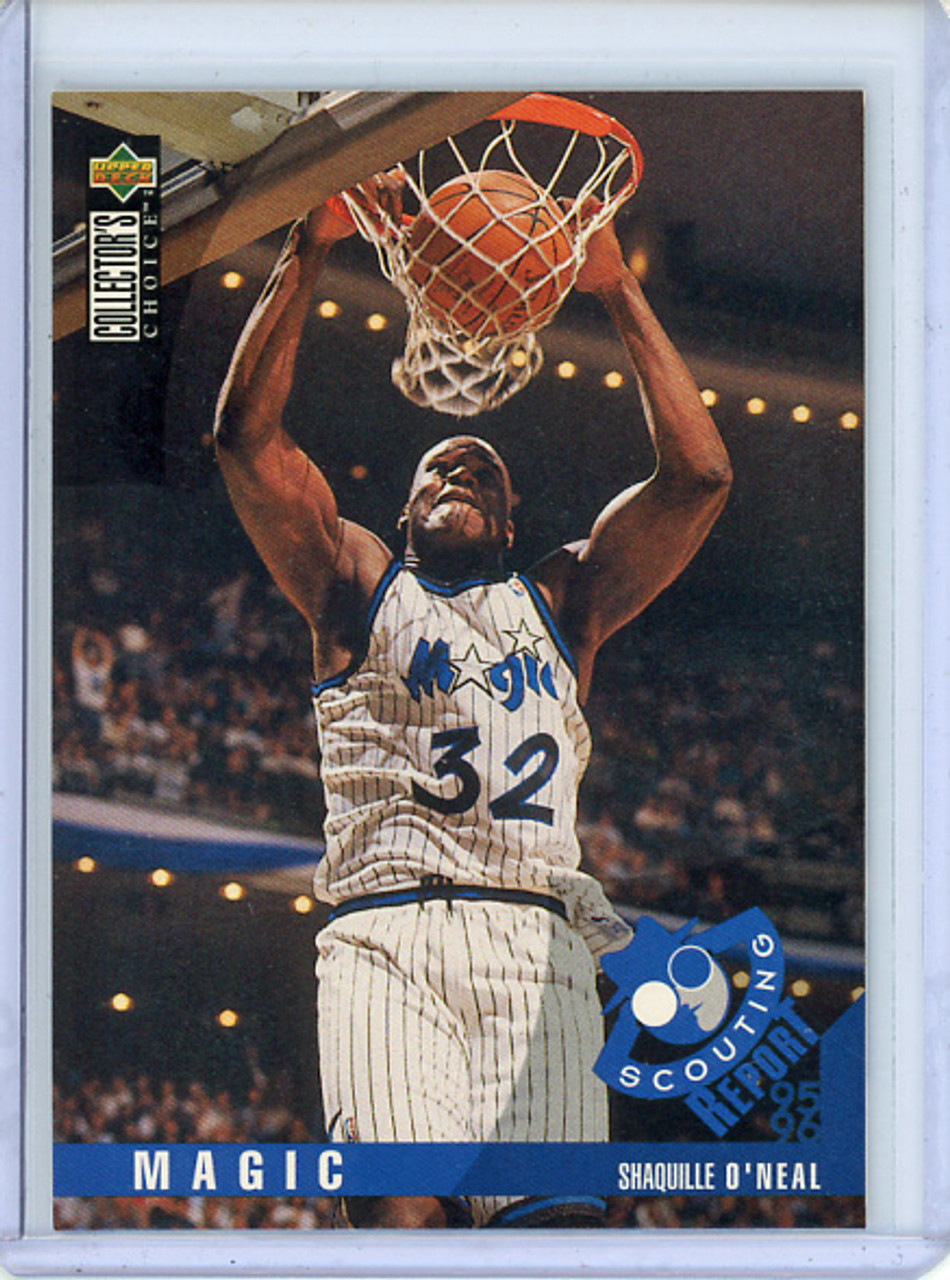 Shaquille O'Neal 1995-96 Collector's Choice #339 Scouting Report