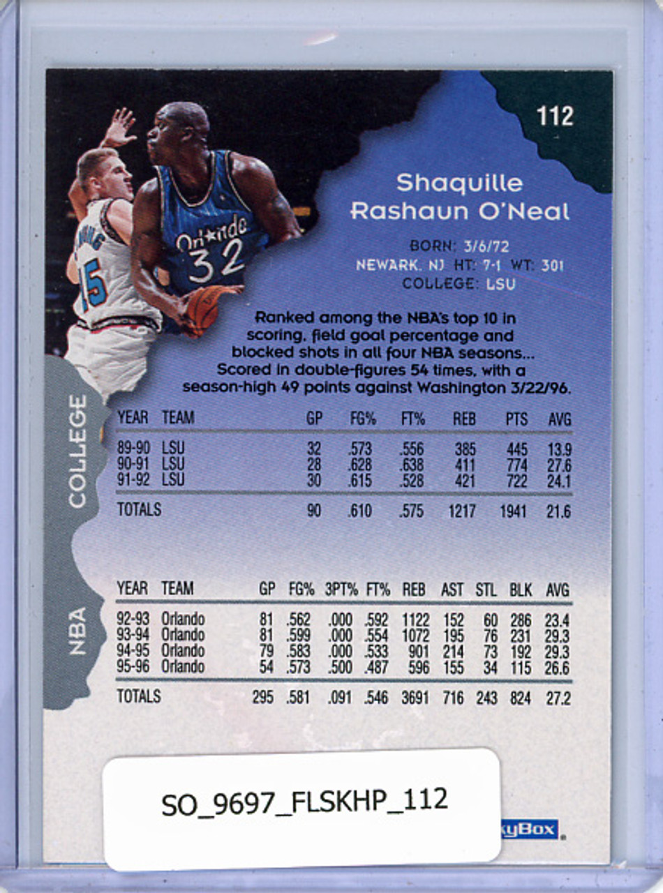 Shaquille O'Neal 1996-97 Hoops #112