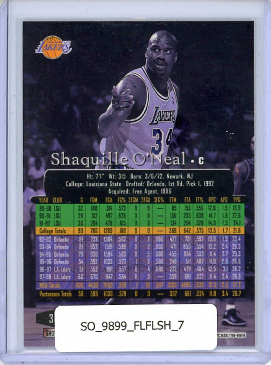 Shaquille O'Neal 1998-99 Flair Showcase #7 Row 3