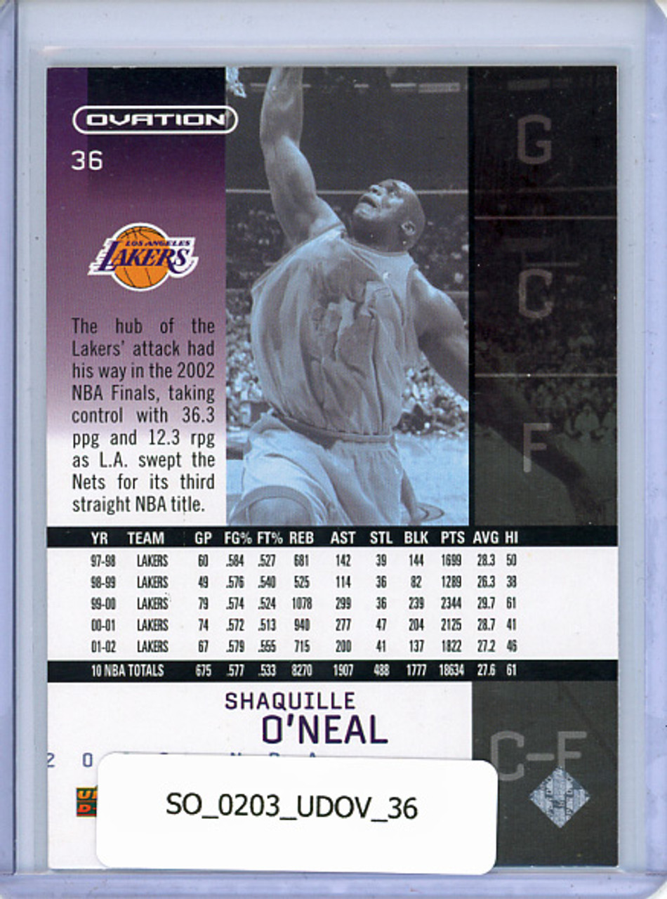 Shaquille O'Neal 2002-03 Ovation #36