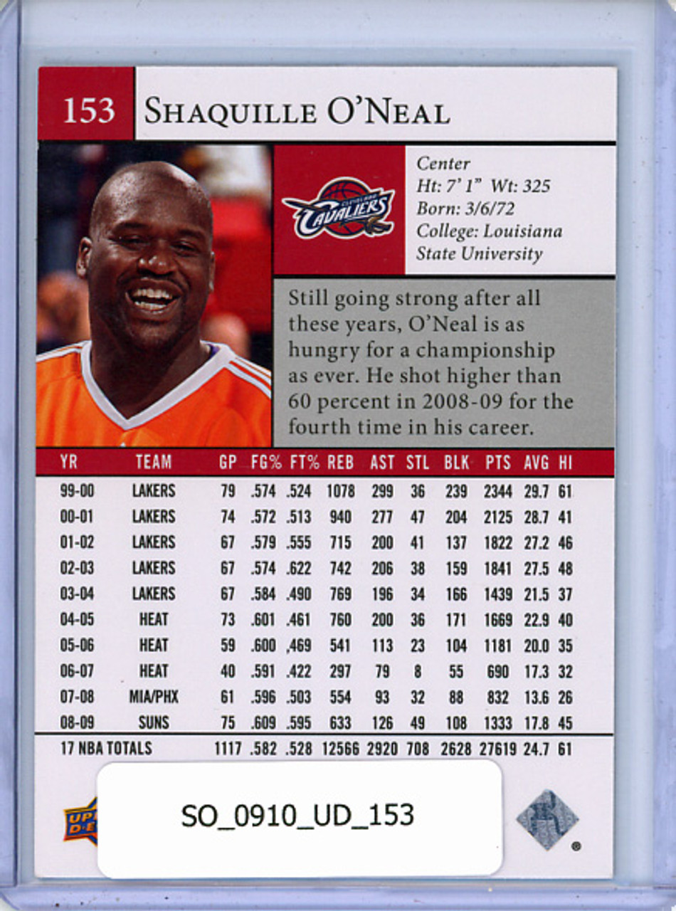 Shaquille O'Neal 2009-10 Upper Deck #153