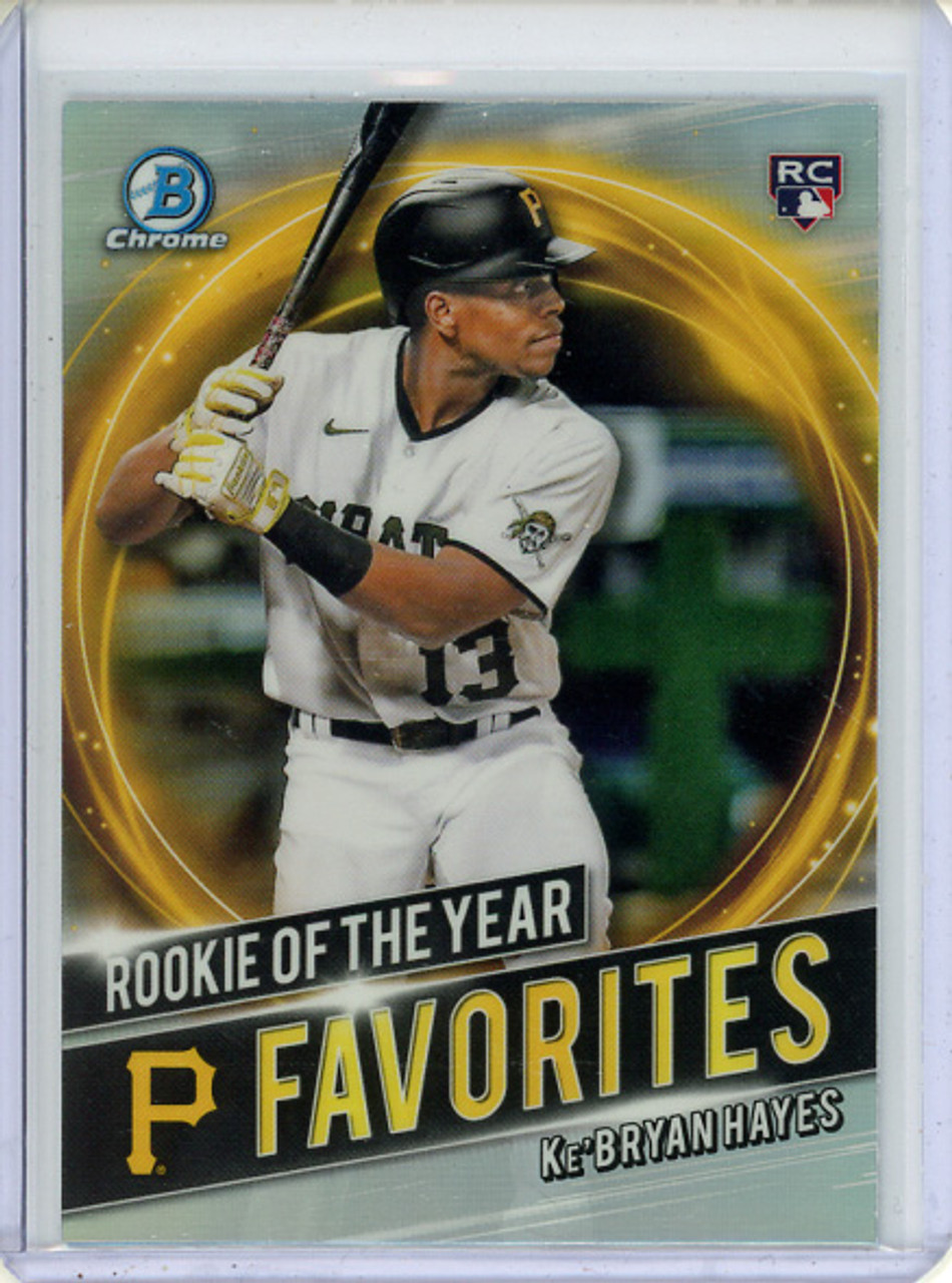 Ke'Bryan Hayes 2021 Bowman Chrome, Rookie of the Year Favorites #RRY-KH