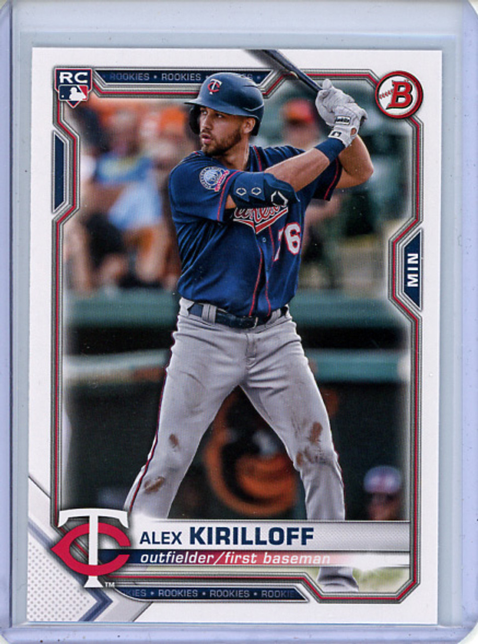 Alex Kirilloff 2021 Bowman #75