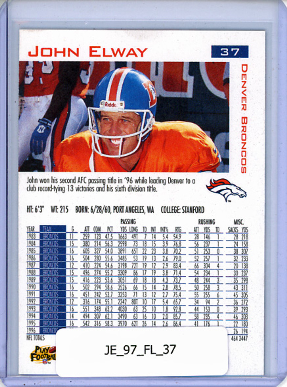 John Elway 1997 Fleer #37