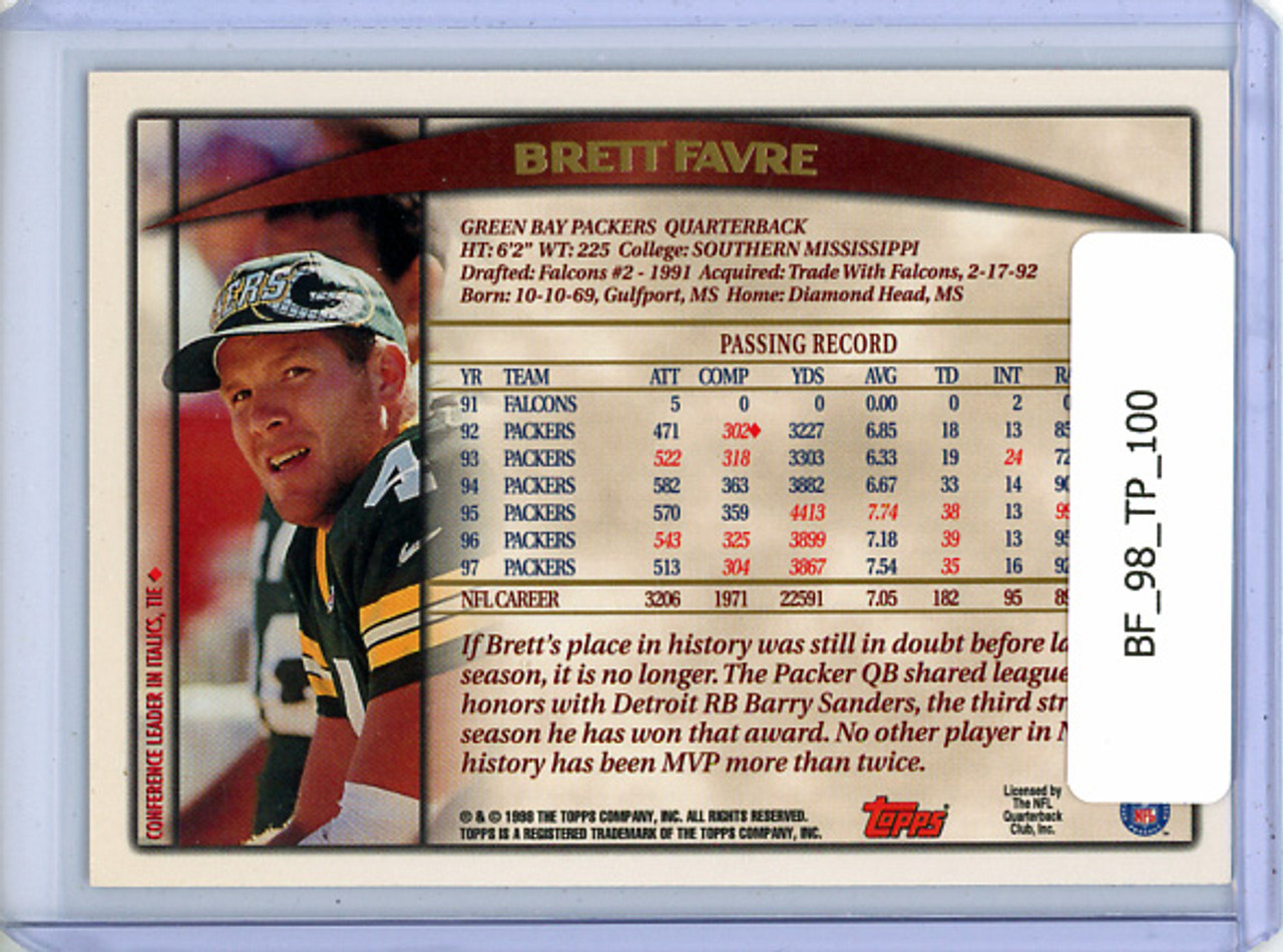 Brett Favre 1998 Topps #100