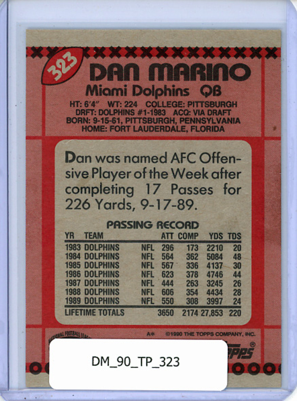 Dan Marino 1990 Topps #323